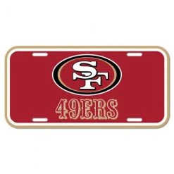 Wincraft NFL Kennzeichenschild - San Francisco 49ers