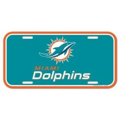 Wincraft NFL Kennzeichenschild - Miami Dolphins