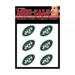Wincraft 6er Gesicht Aufkleber 3cm - NFL New York Jets