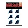 Wincraft 6er Gesicht Aufkleber 3cm - NFL Carolina Panthers