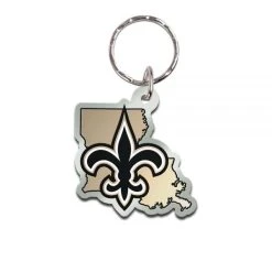 Wincraft STATE Schlüsselanhänger - NFL New Orleans Saints